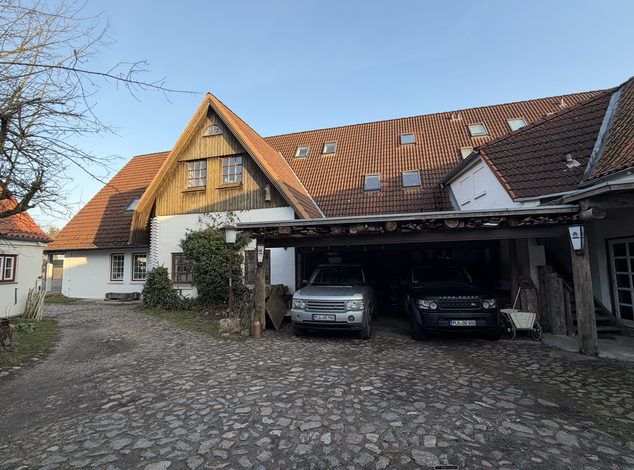 Der historische Innenhof